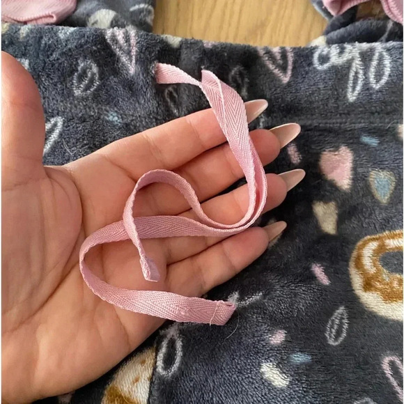 💥Secret Treasures Women's Plush Cuffed Pajama Pants M - Picture 5 of 8